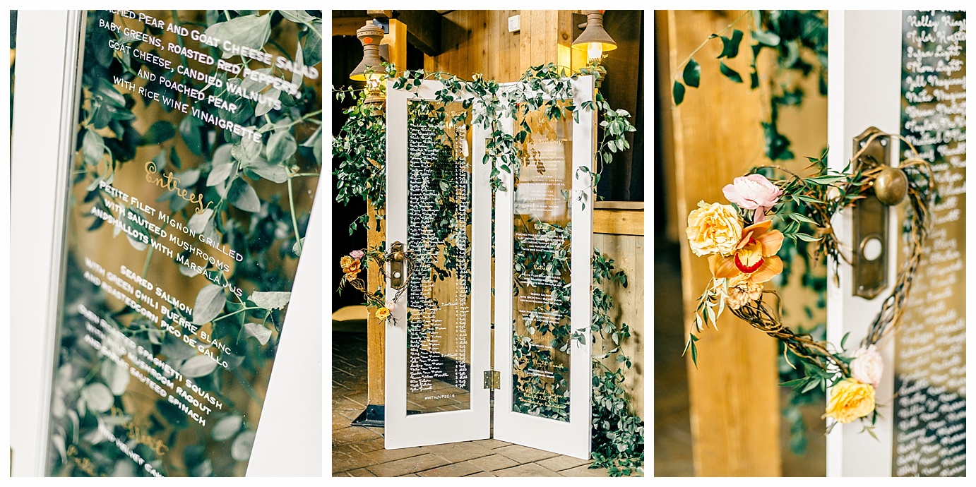 Wedding-Menu-Calligraphy-French-Doors