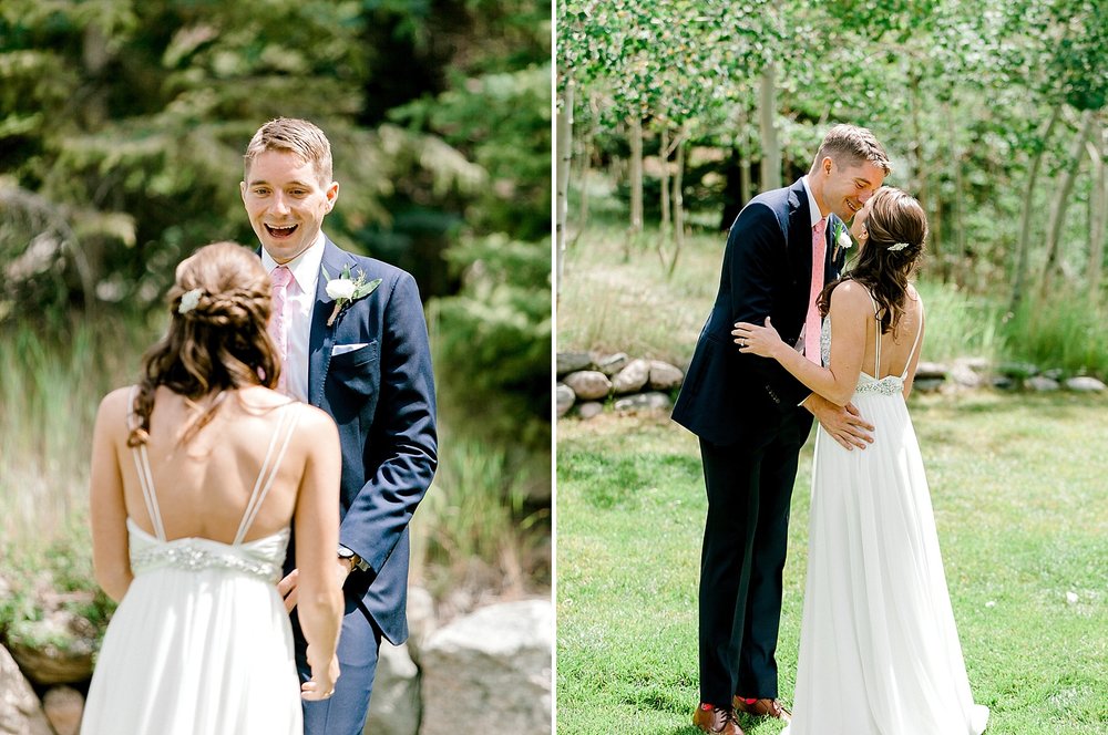 A Romantic Summer wedding at Camp Hale in Colorado with Southwestern touches by The Styled Soiree and Sara Lynn Photographic