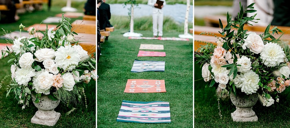 A Romantic Summer wedding at Camp Hale in Colorado with Southwestern touches by The Styled Soiree and Sara Lynn Photographic