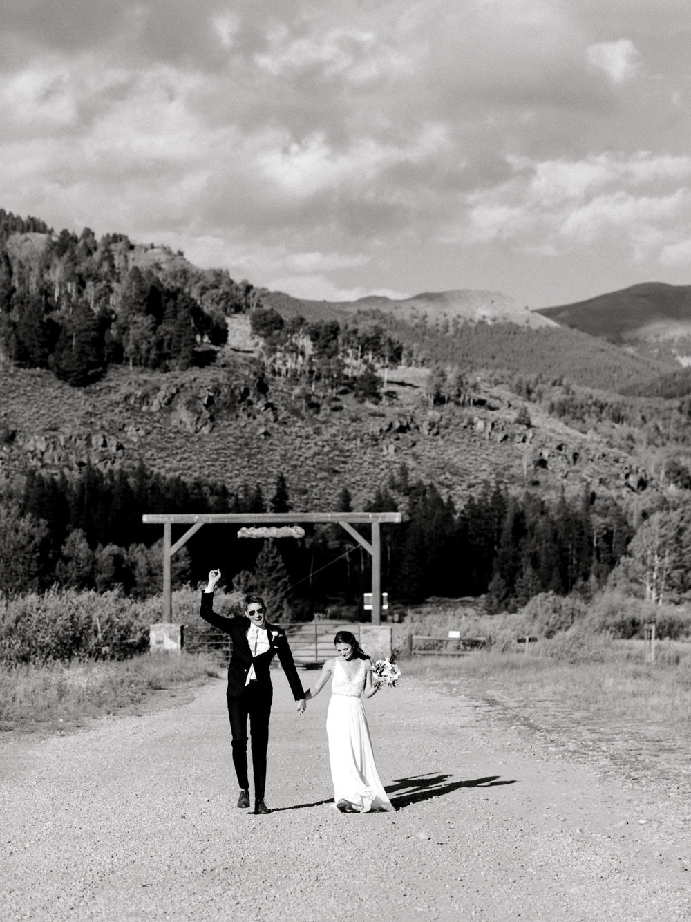 A Romantic Summer wedding at Camp Hale in Colorado with Southwestern touches by The Styled Soiree and Sara Lynn Photographic