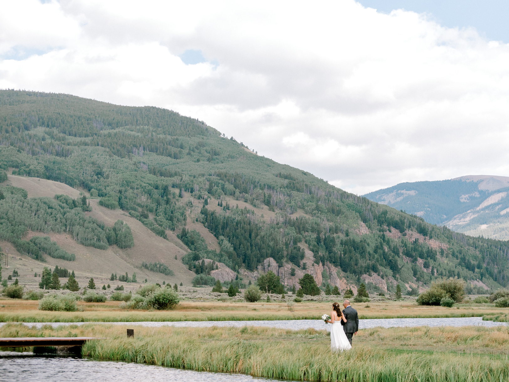 A Romantic Summer wedding at Camp Hale in Colorado with Southwestern touches by The Styled Soiree and Sara Lynn Photographic