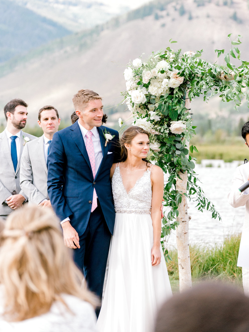 A Romantic Summer wedding at Camp Hale in Colorado with Southwestern touches by The Styled Soiree and Sara Lynn Photographic