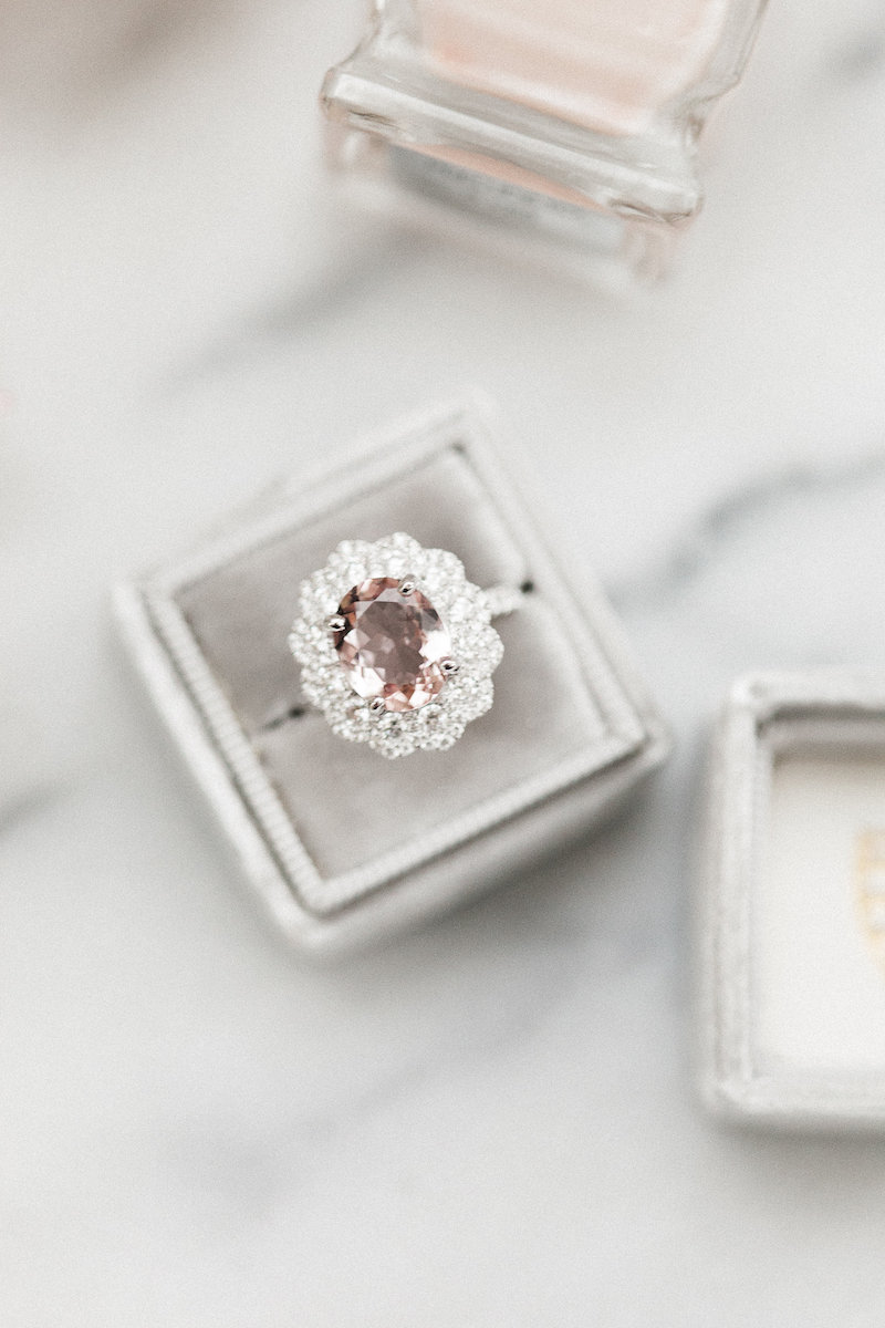 Dreamy, romantic wedding ring inspiration from The Styled Soiree and Sara Lynn Photo