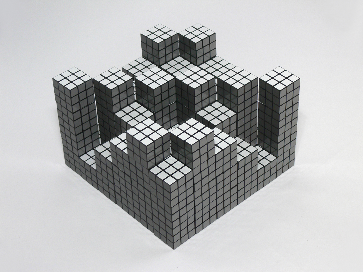 Libreria Rubik orizzontale Cobalt Grey