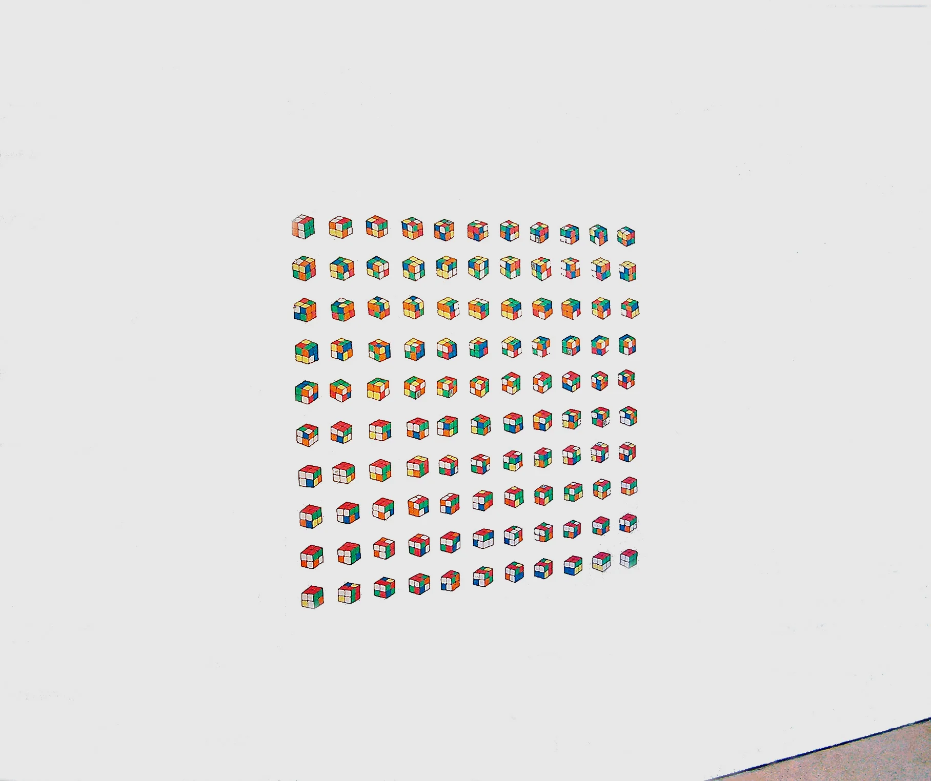 Cube Recording (for Sol Lewitt)