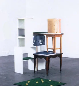 Stacks, from the Plans for Living series, 2001