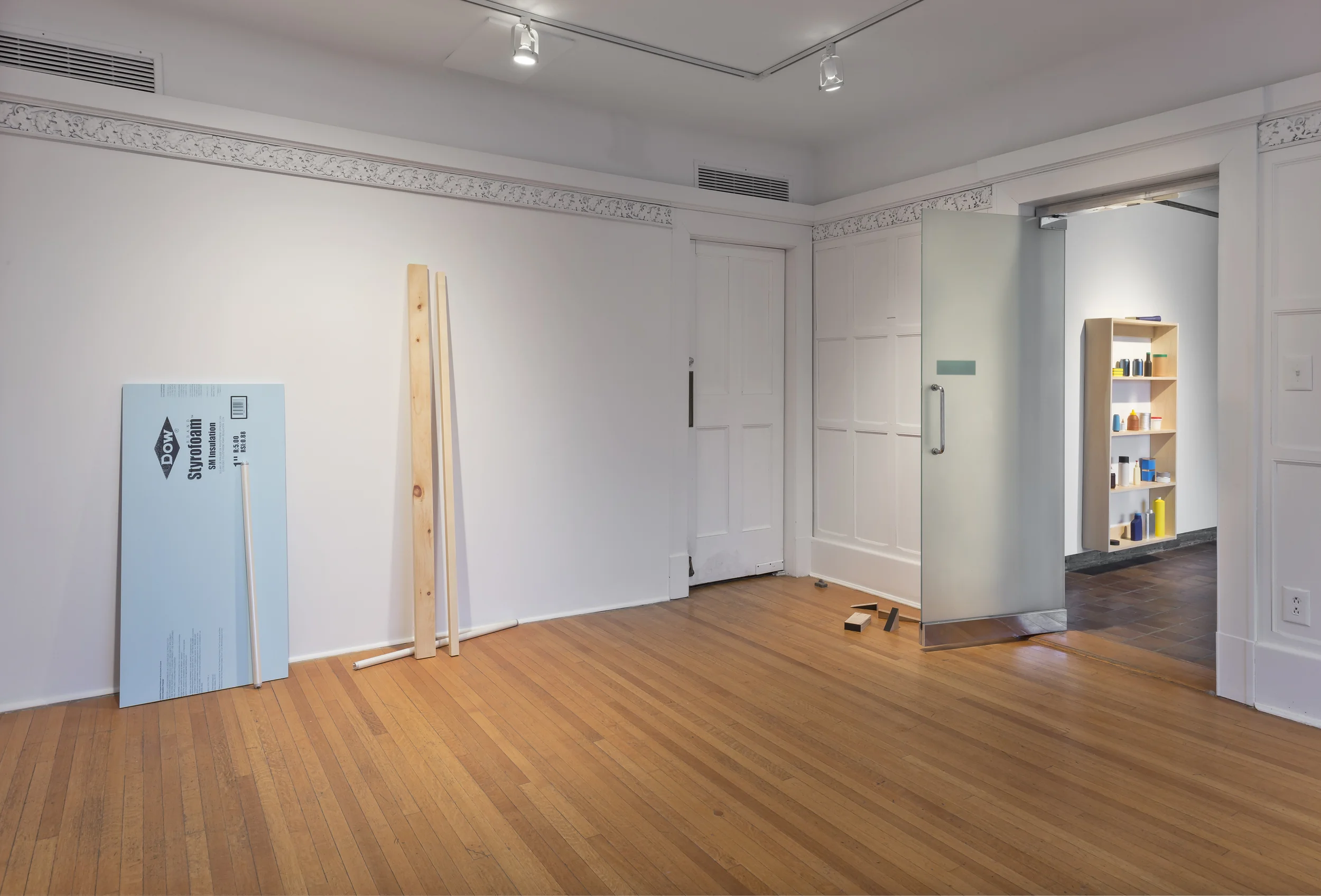 View from South gallery into Salah Bachir gallery
