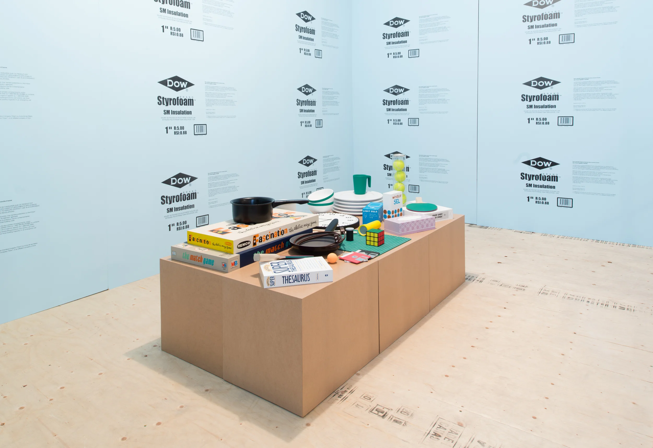 Packed Boxes and Clutter, 2015