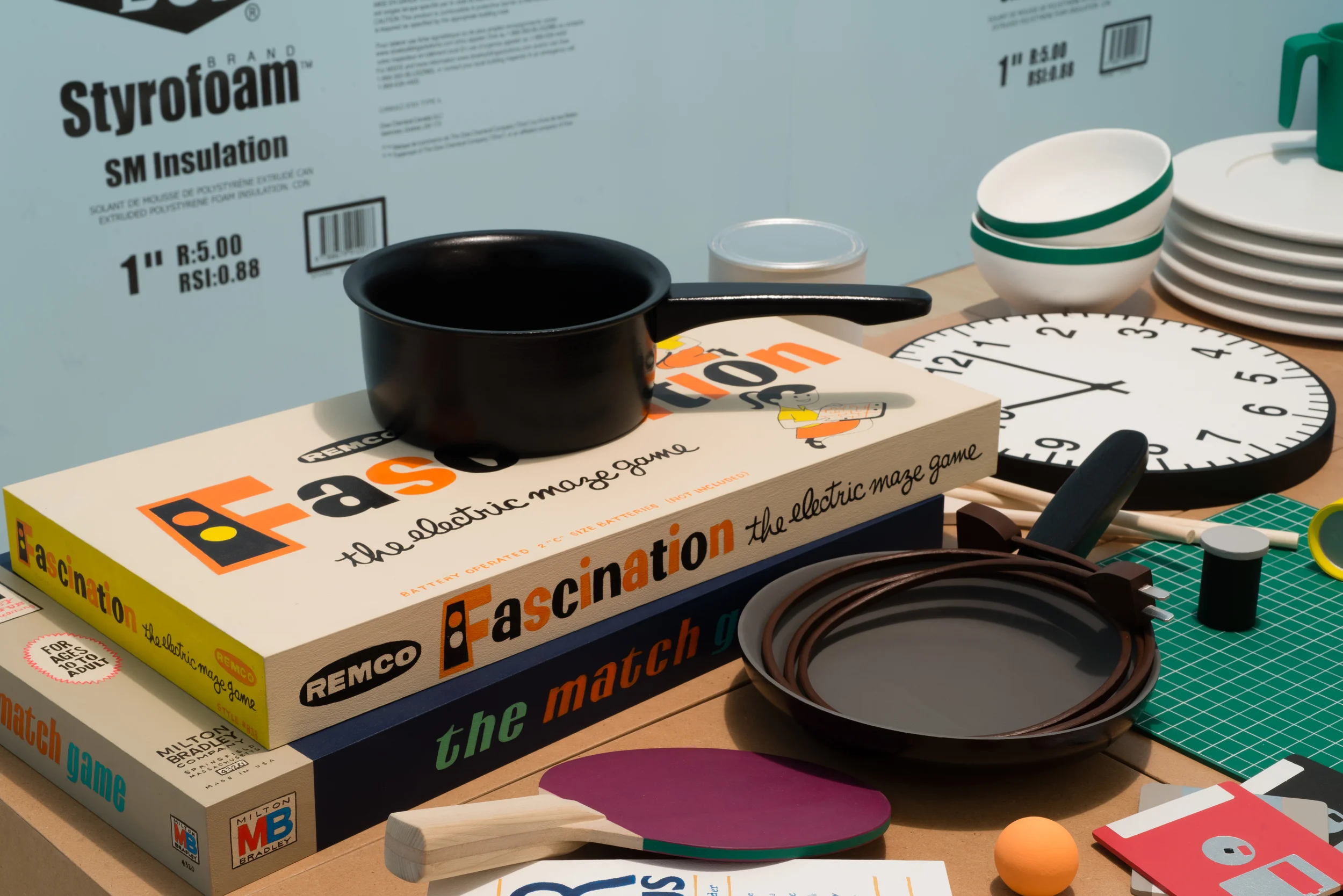 Packed Boxes with Clutter (detail), 2015