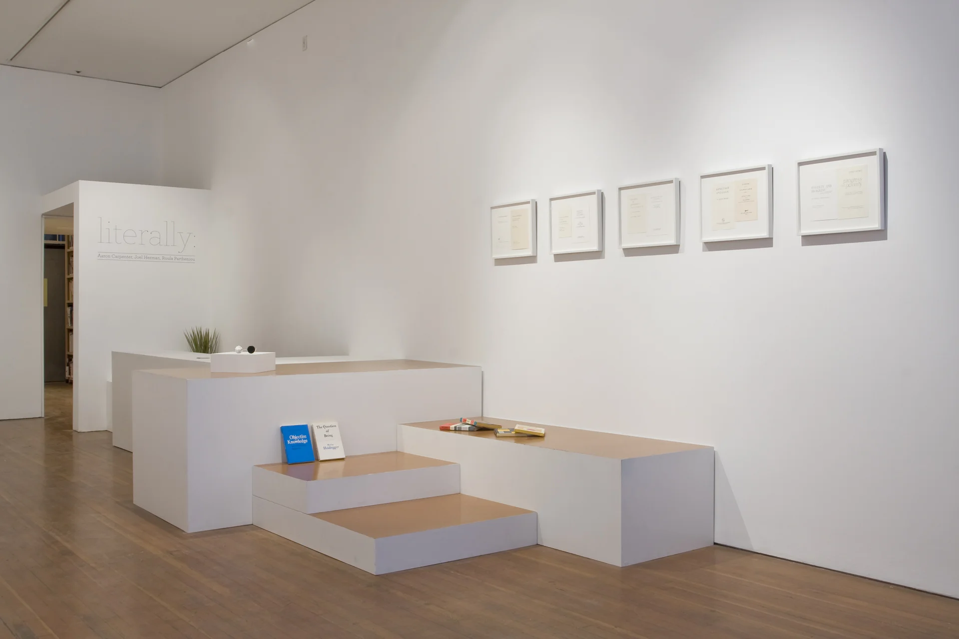 Literally, curated by Melanie O'Brian, Artspeak, Vancouver, 2009