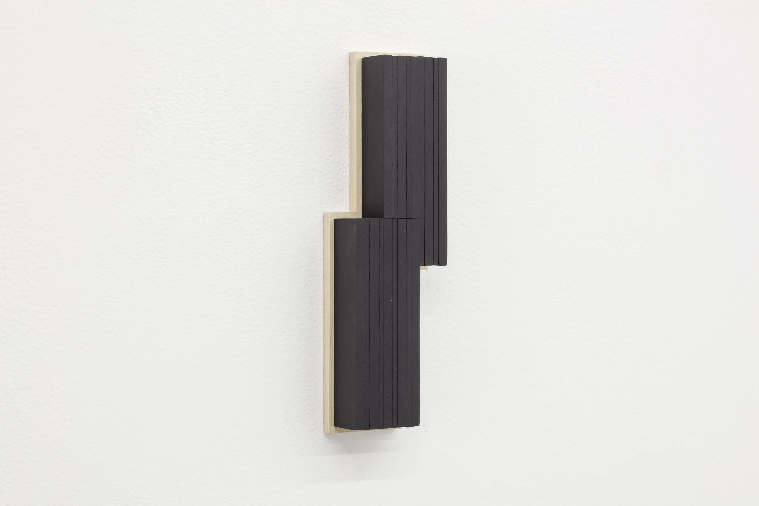 Brush, acrylic on wood (left side)