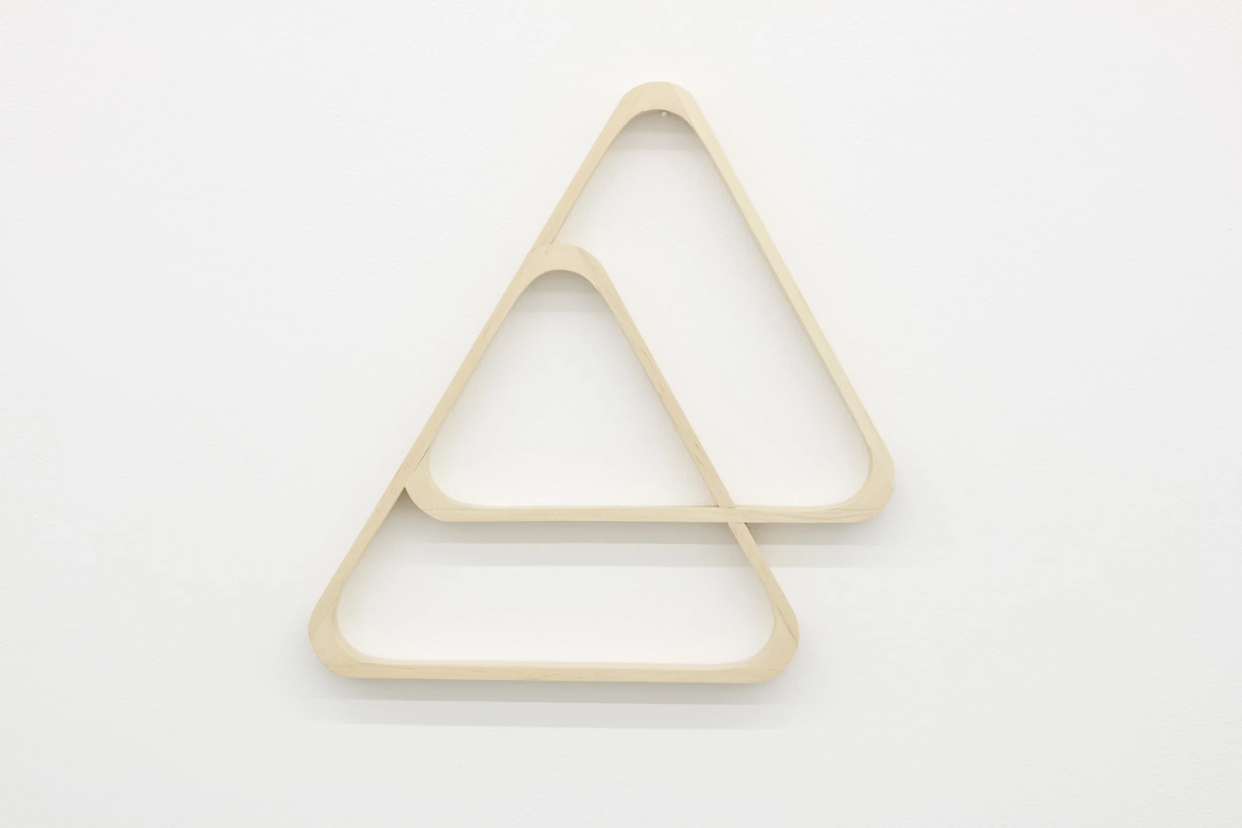 Triangle (rotation), varnished pine (west wall)