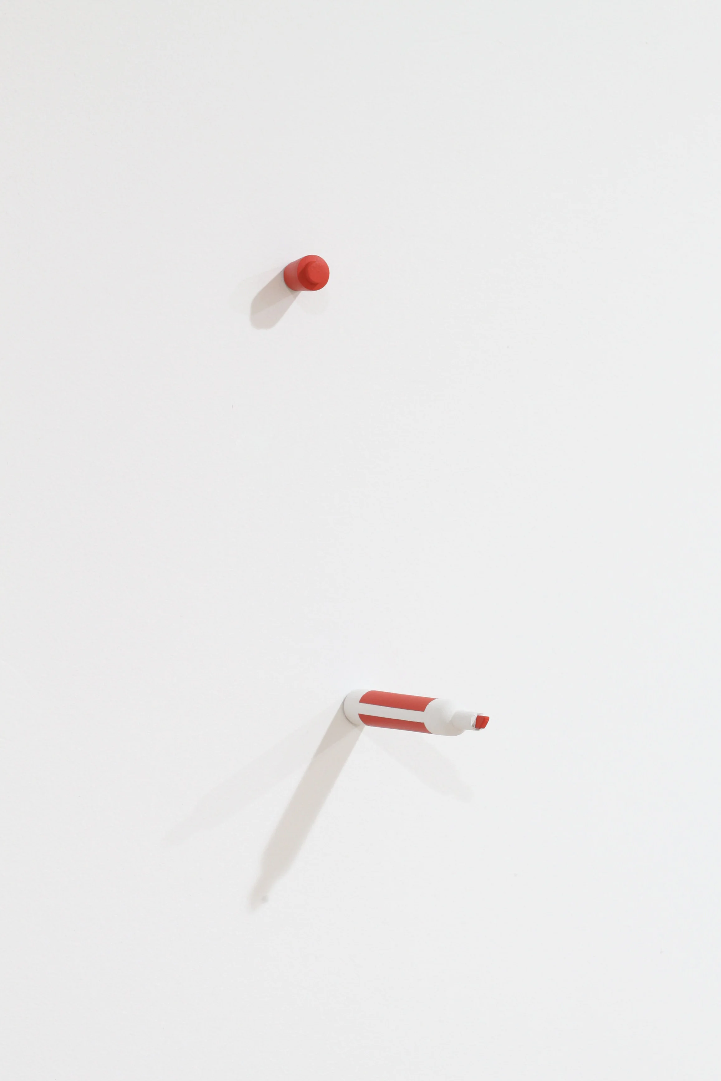 Untitled (Magic Marker), acrylic on wood, 2020
