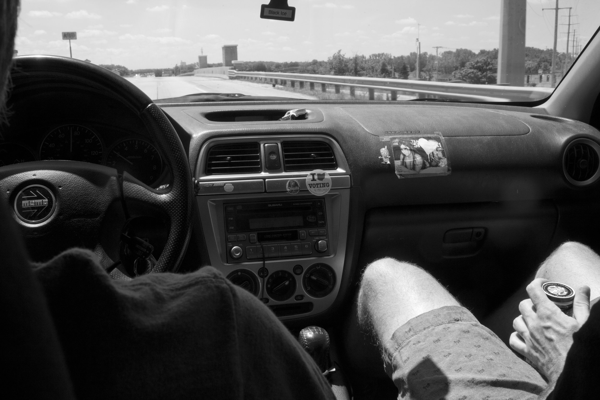 Road trip. Peep the decade old Snookie sticker still holding strong.