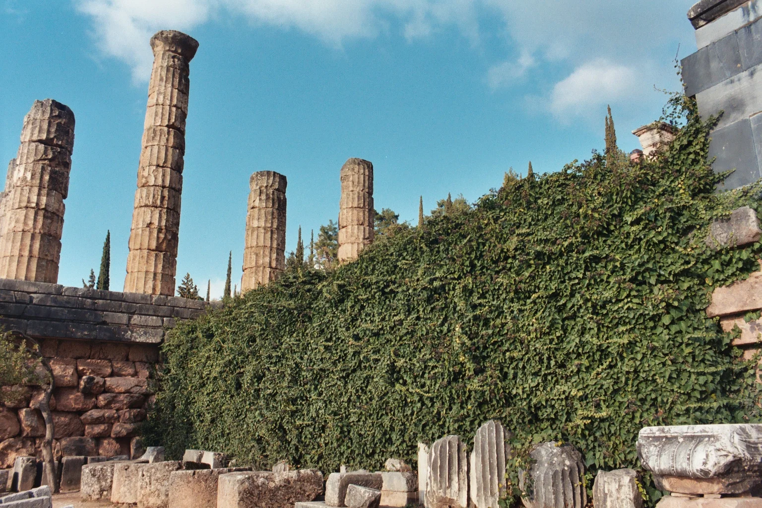 The Temple of Apollo at Delphi