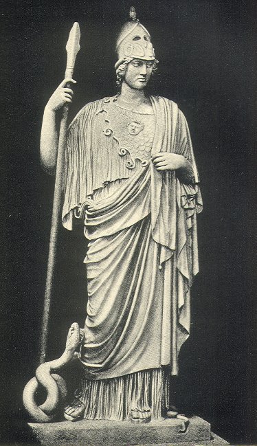 Statue of Athena Giustiniani. Vatican Museums