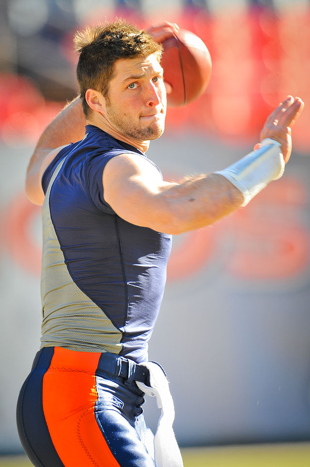 Tim Tebow, being dragged into the troubling Ray Rice-Stephen A. Smith narrative