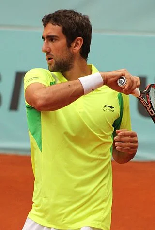 Marin&nbsp;Čilić, the new US Open champ, earlier this year at the Madrid Open