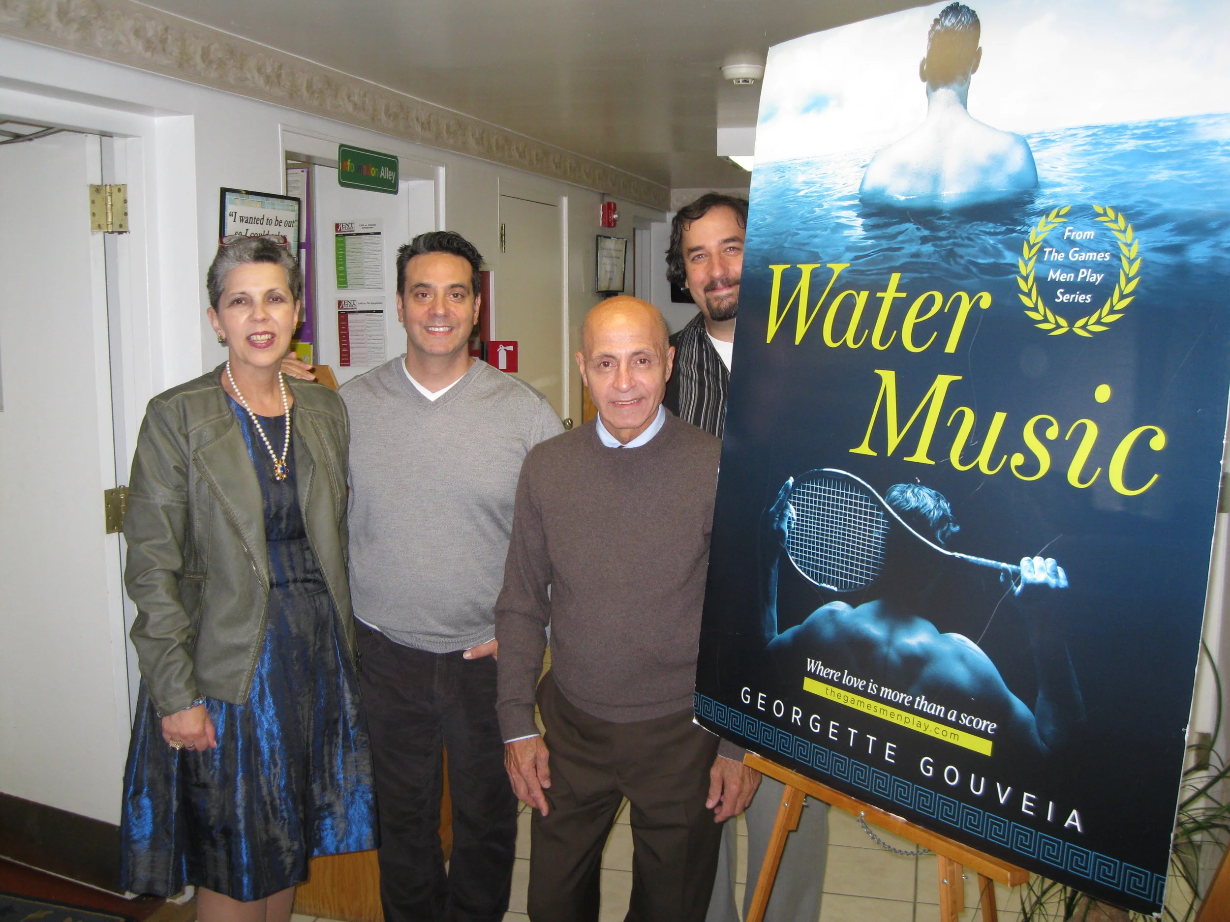 With Darren Scala, Nick Zullo, and Scott S. Havelka, The Loft’s interim executive director