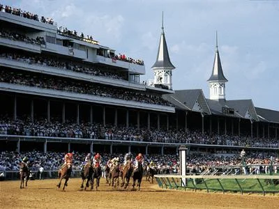 The Kentucky Derby, whose 141 st winner, American Pharoah, is the first horse to win from the dreaded 16th pole. Courtesy kentuckytourism.org.