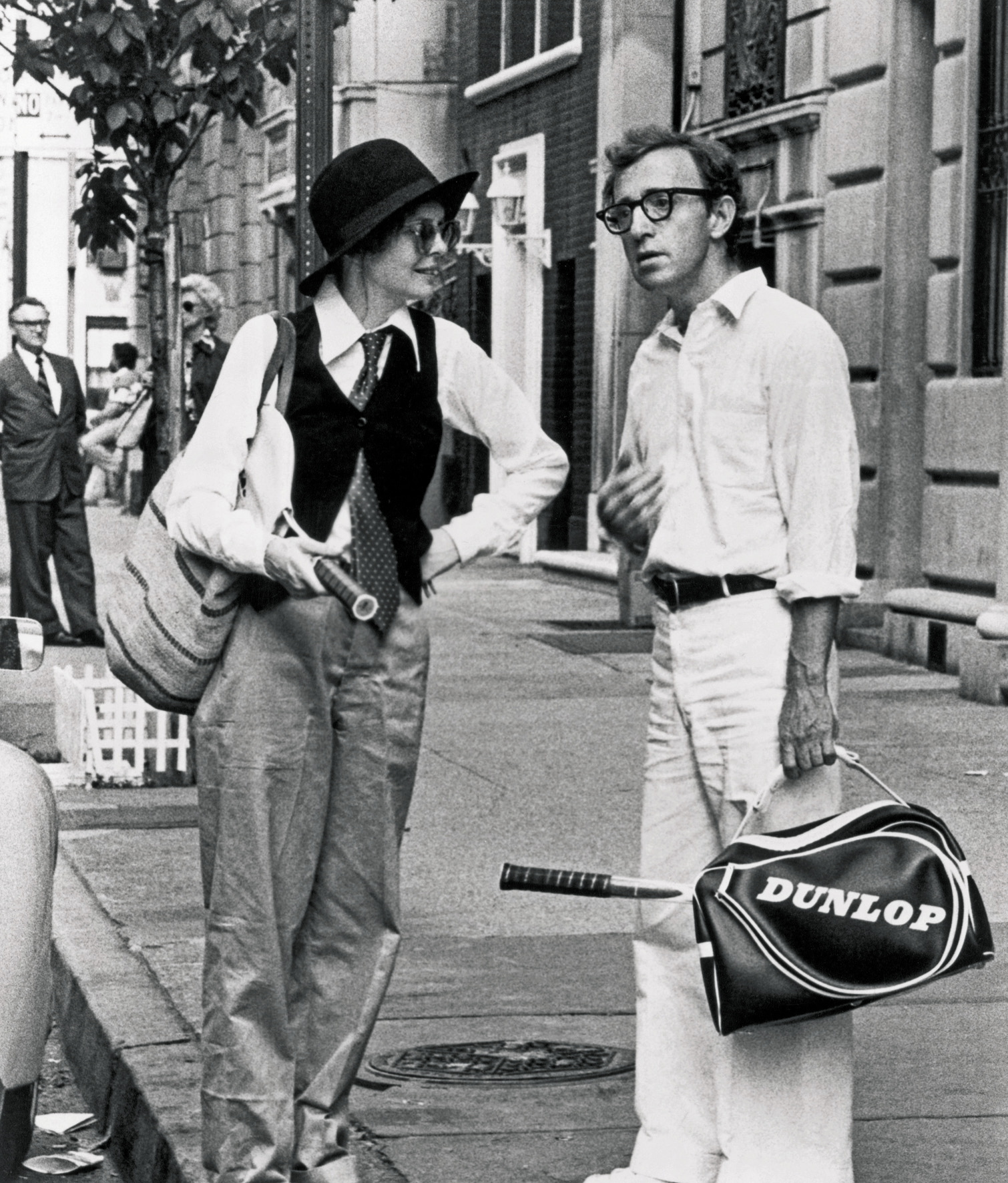   © The Stylish Life - Tennis, published by teNeues, www.teneues.com. Diane Keaton and Woody Allen in Annie Hall, Photo © Bettmann/CORBIS.  