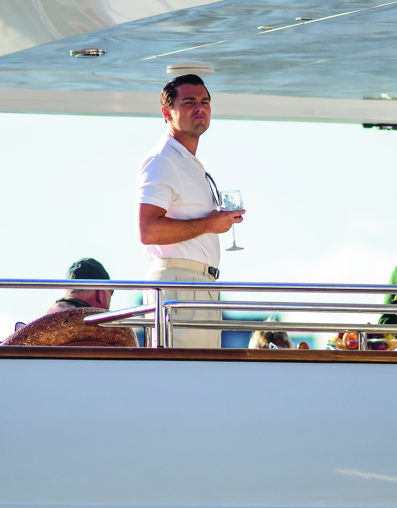   © The Stylish Life - Yachting, published by teNeues, www.teneues.com. Leonardo DiCaprio films The Wolf of Wall Street with Martin Scorsese on a yacht in New York City, Photo © J.B. Nicholas/Splash News/Corbis.  