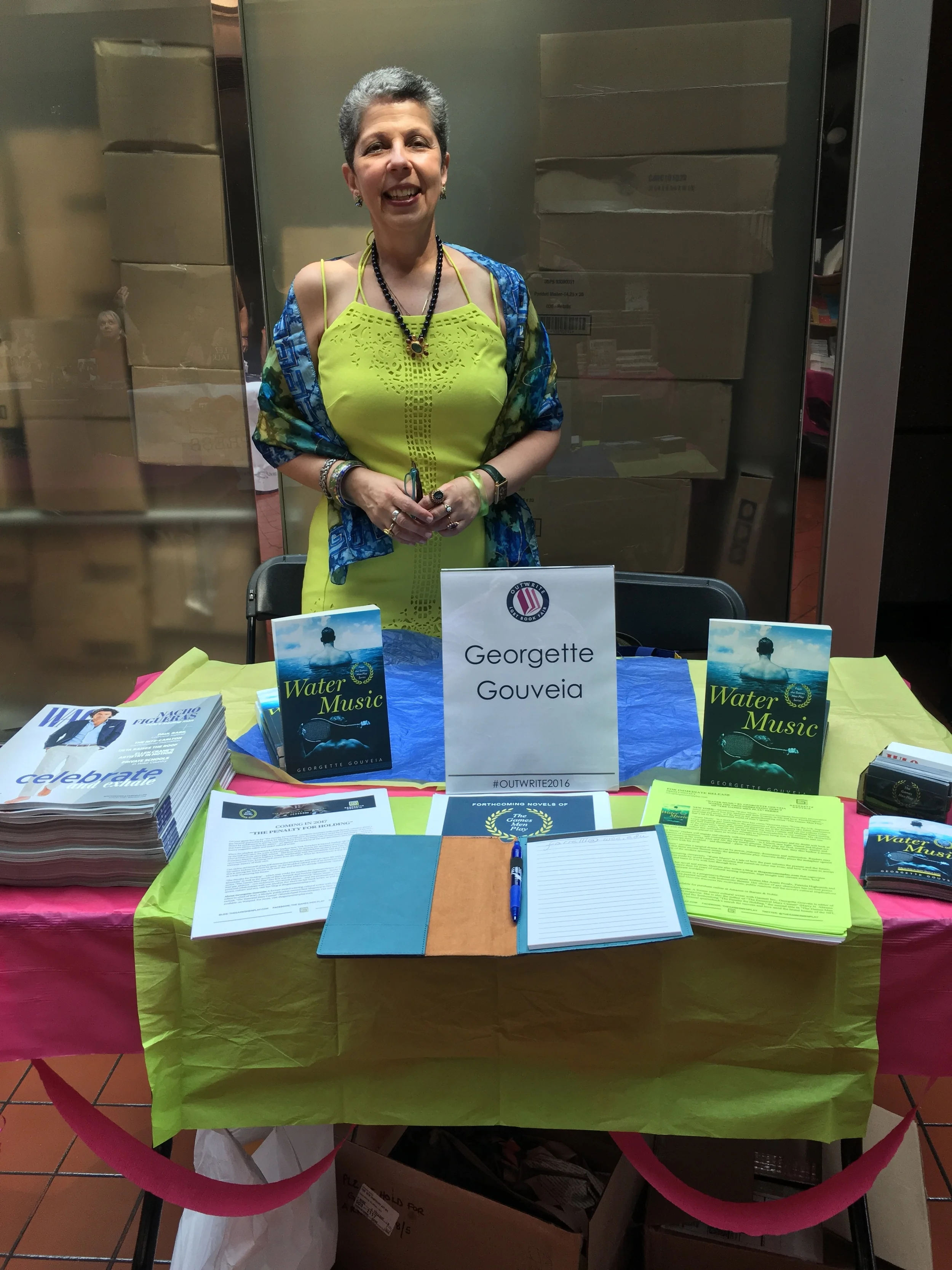 At the OutWrite Book Festival