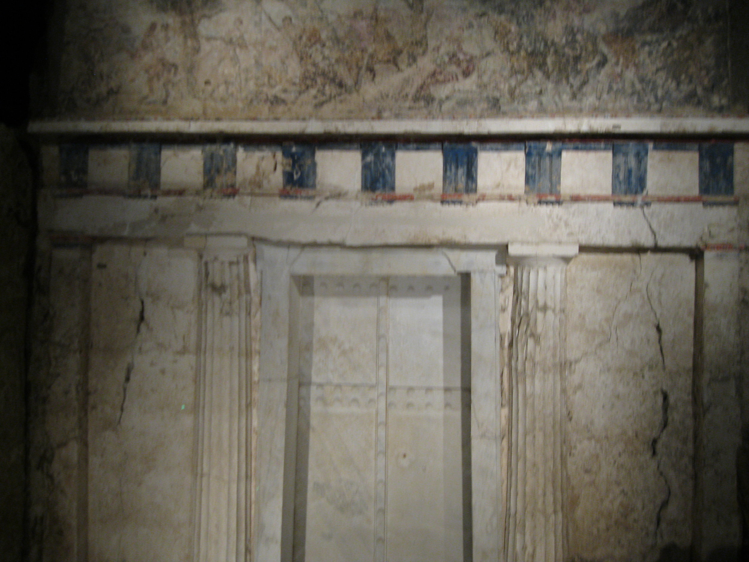 Entrance to Philip II’s tomb