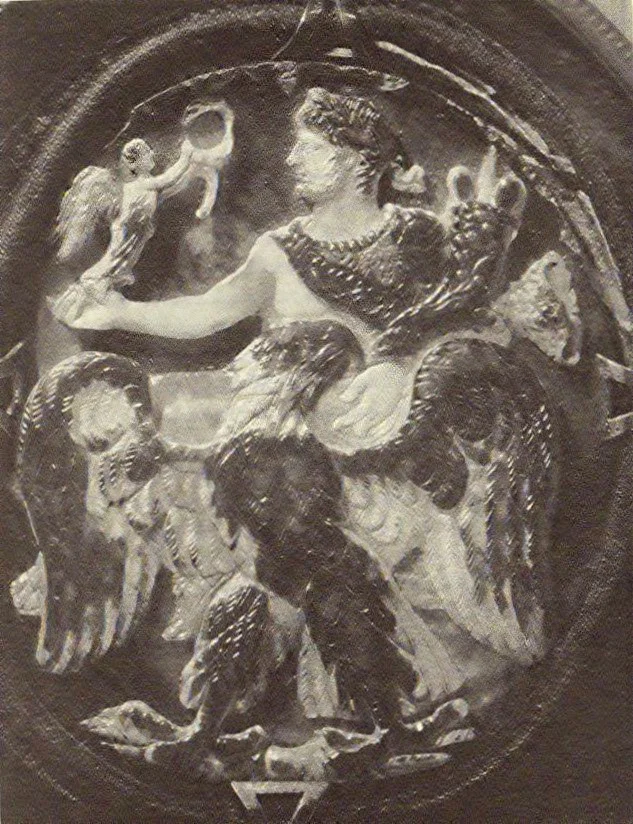 “Apotheosis of Nero,” circa 68, from the Bibliothèque Municipale de Nancy, France.