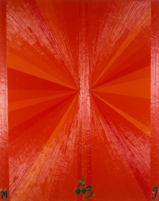 Untitled (Orange Butterfly Green M 2003 G) , 2003