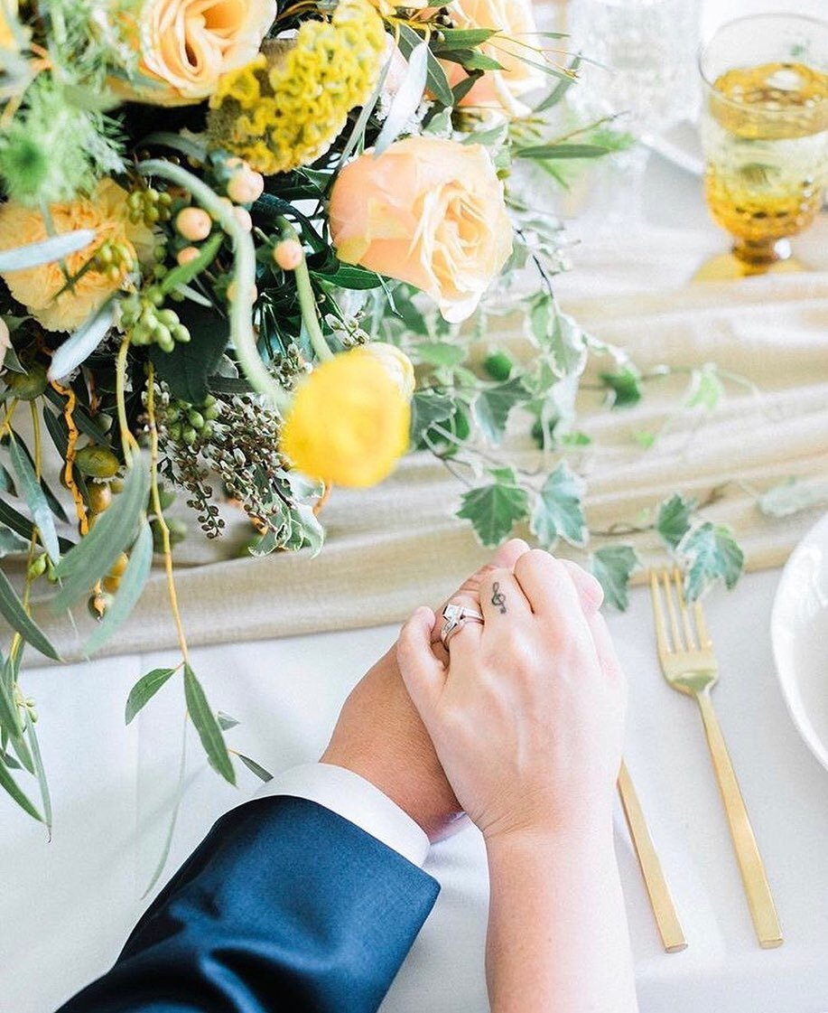 &ldquo;...and suddenly, all the love songs were about you&rdquo; 🎶💛
________________________________________

Photographer: @sarahporterphotos
Venue: @thebotanique
Florist: @emilyroseflorals
Stationary &amp; Calligraphy: @shopamyzhang
Linen &amp; F