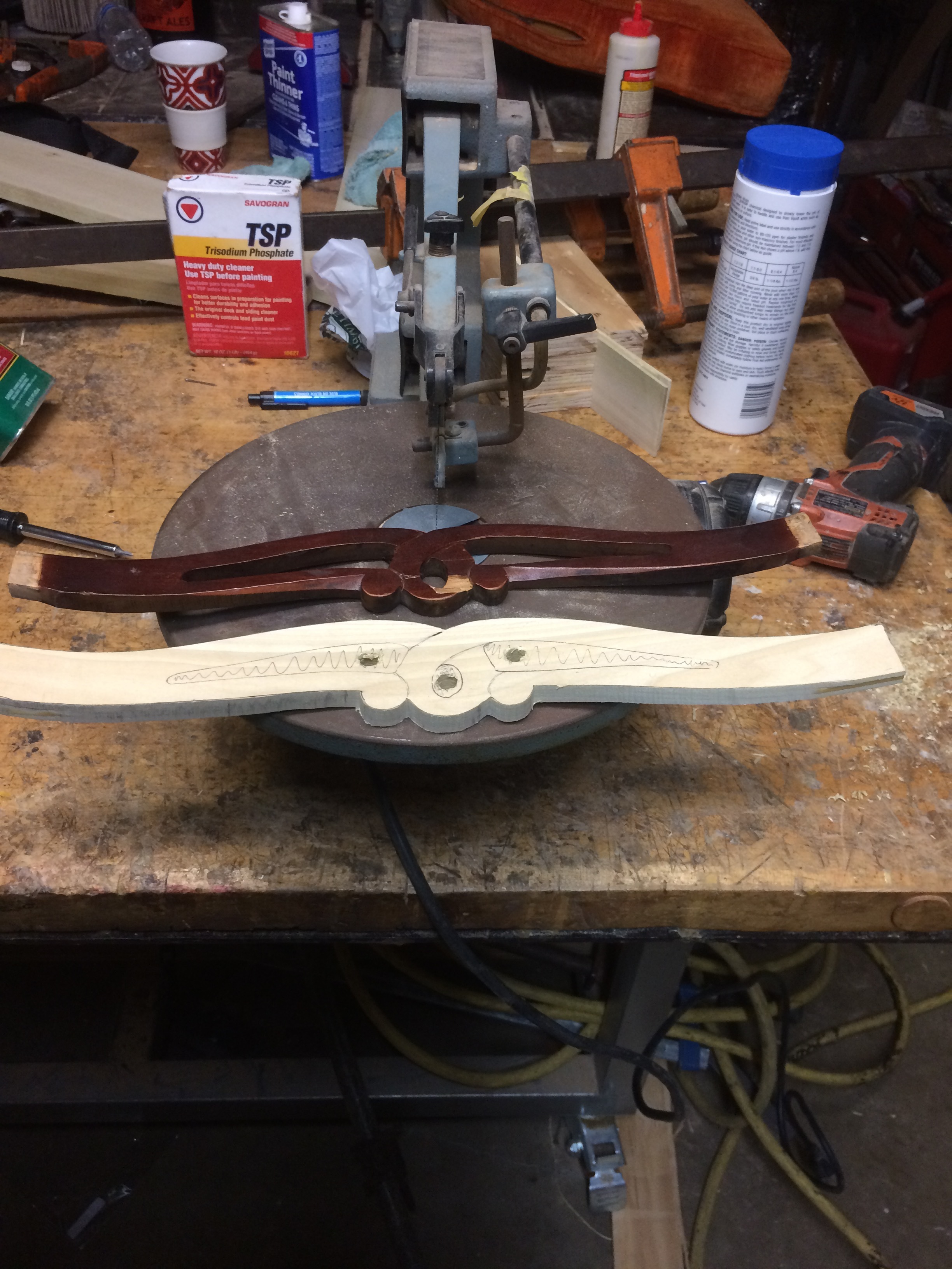 Scroll saw detail