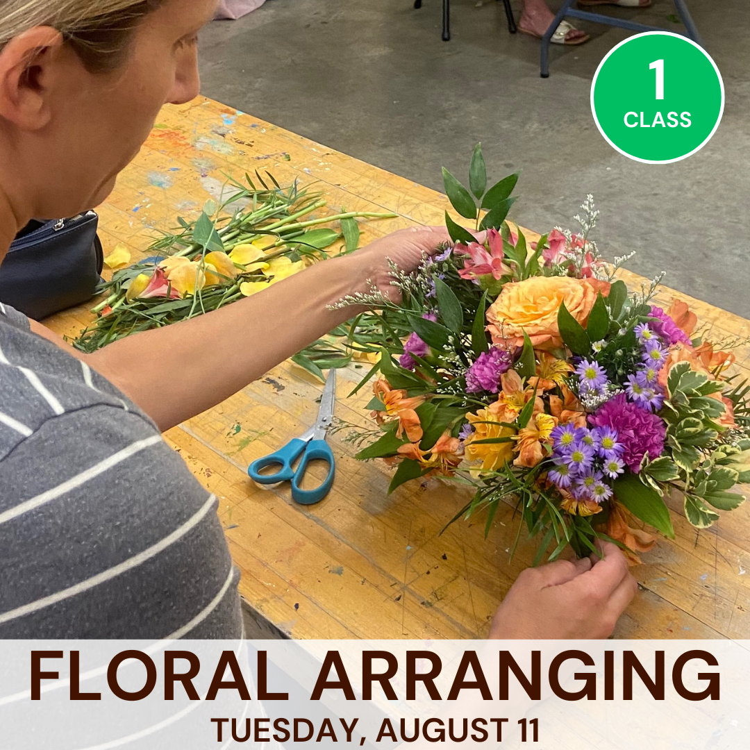 August: Floral Arranging