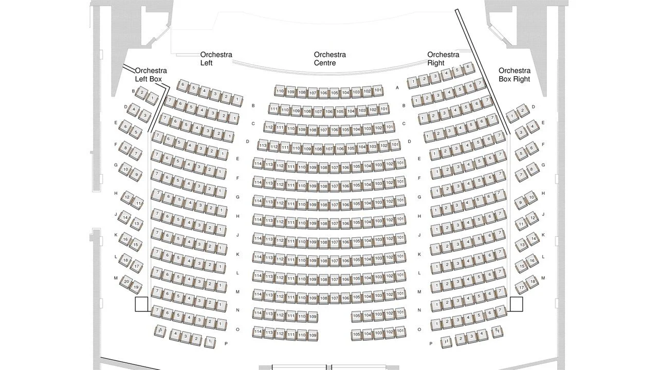 Harris Theater Orchestra Level Seating Chart