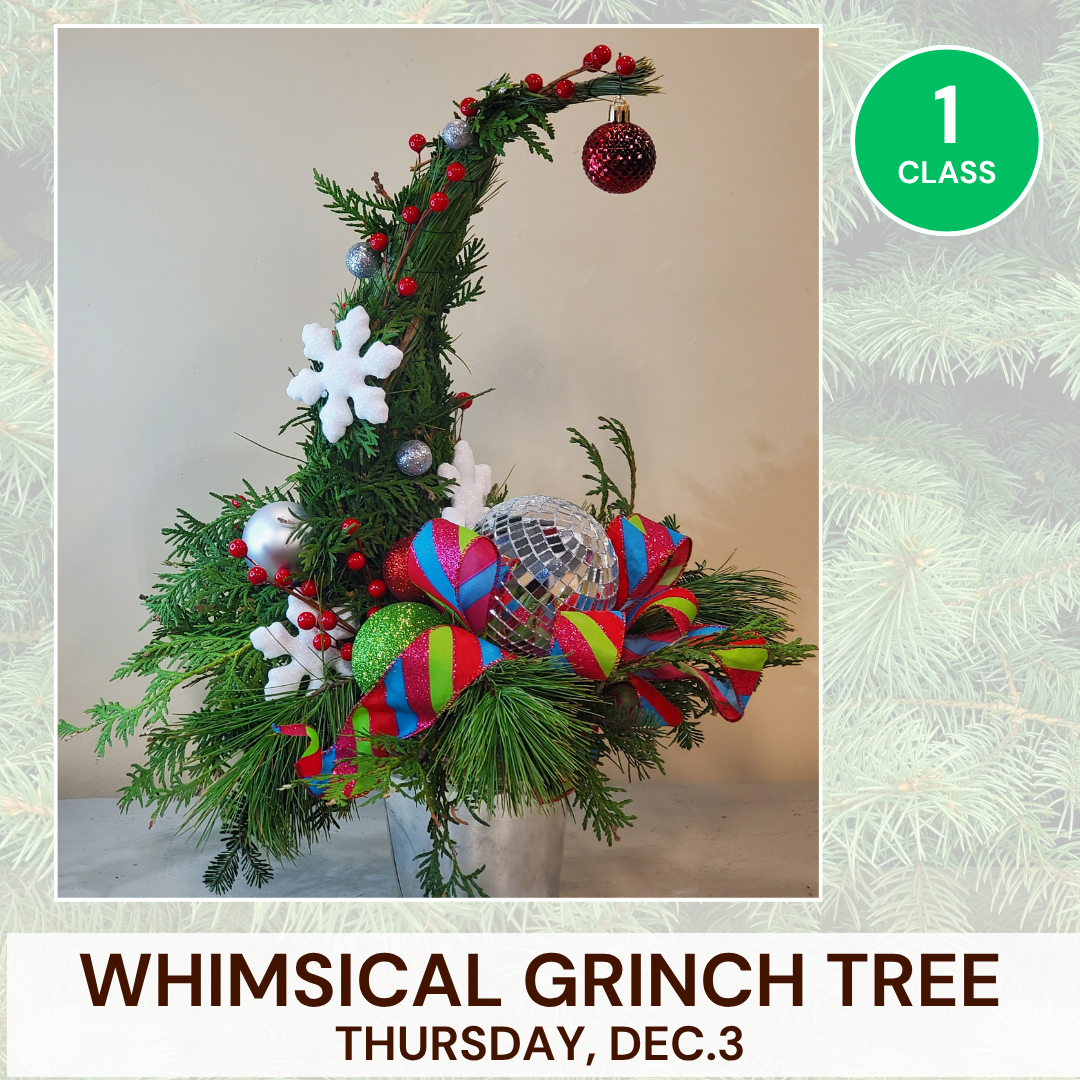 Whimsical Grinch Tree Workshop