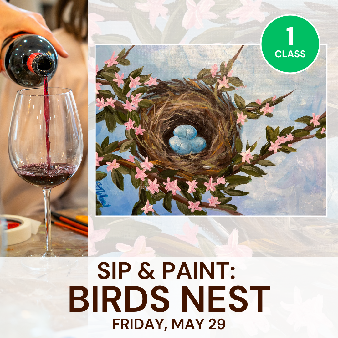 May: Sip & Paint: Bird Nest