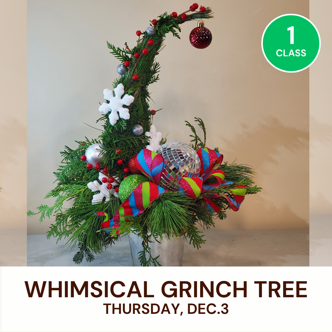 Whimsical Grinch Tree Workshop