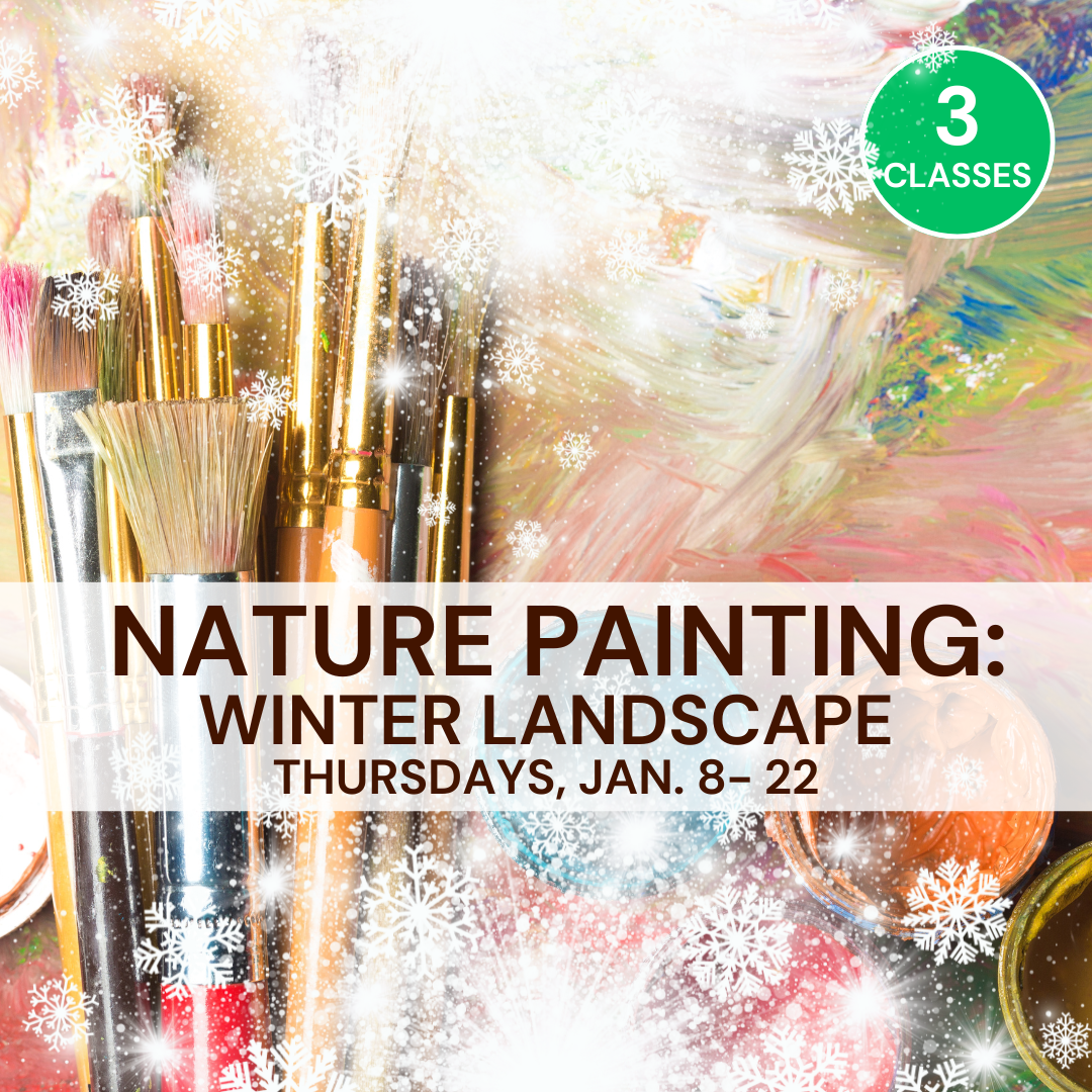 January - Nature Painting: Winter Landscape