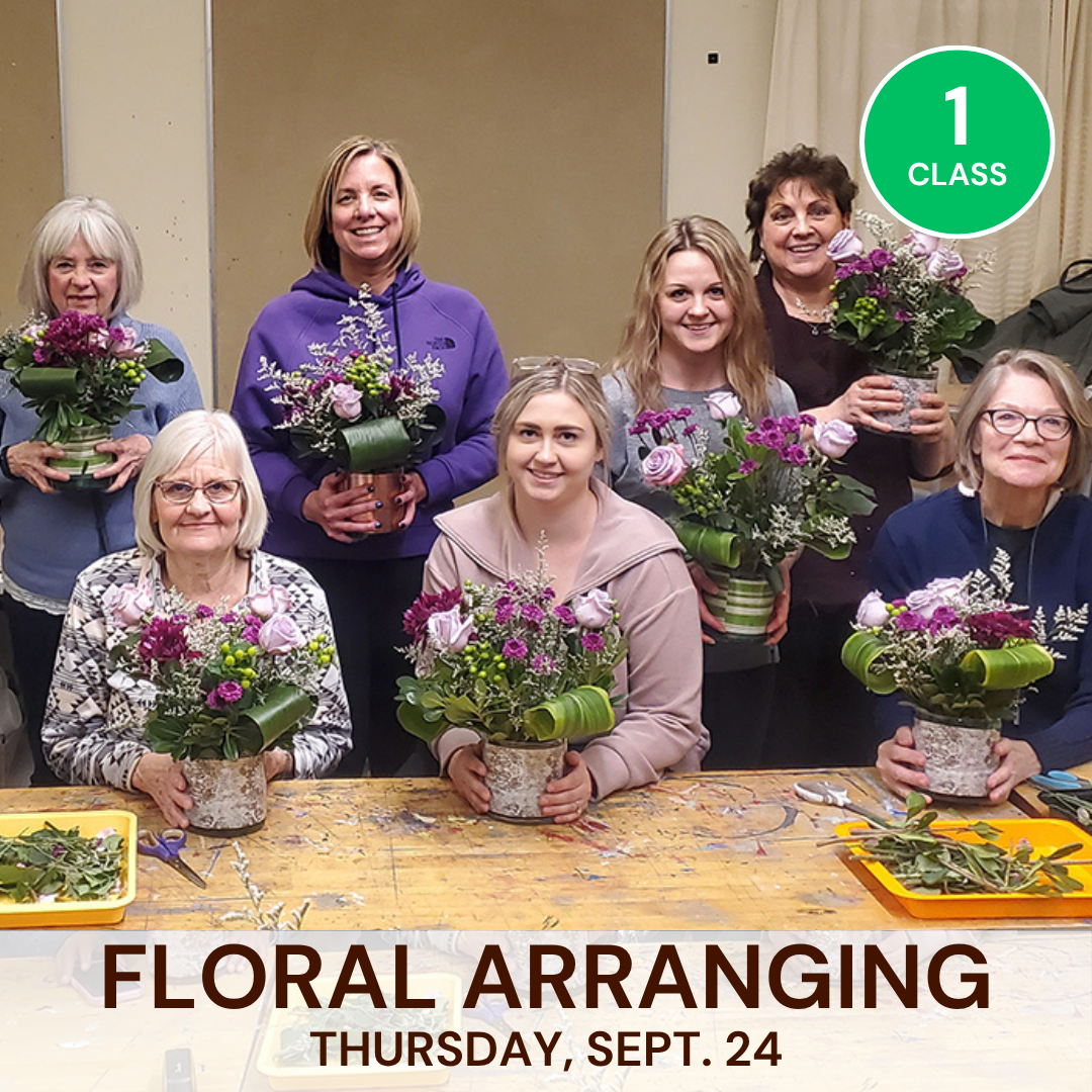 Sept: Floral Arranging
