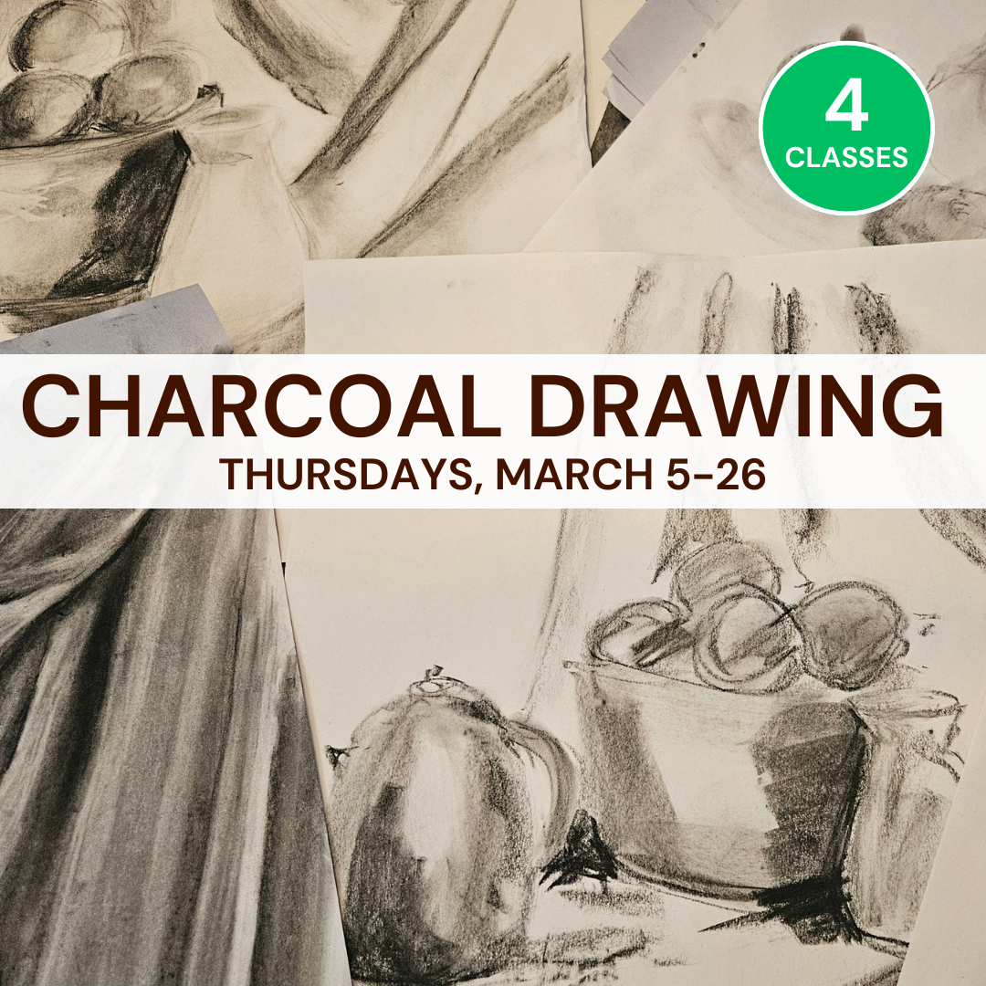 March: Charcoal Drawing