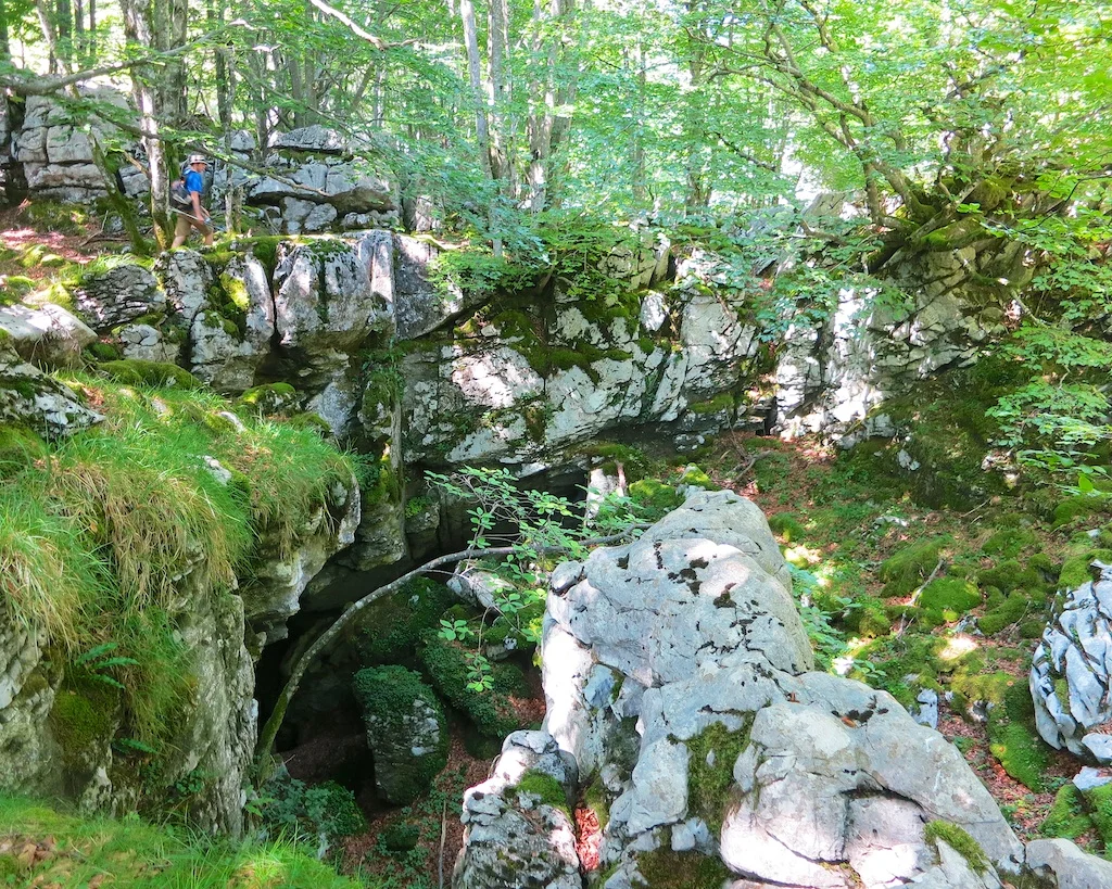 Atxular's Eye Hike into the Itxina Spain 