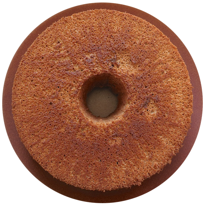 Cacao Spice Angel Food Cake