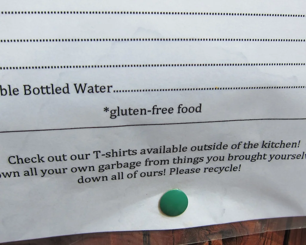 Gluten Free Food at the Teahouse
