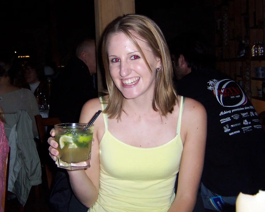 Drinking a Mojito in Auckland