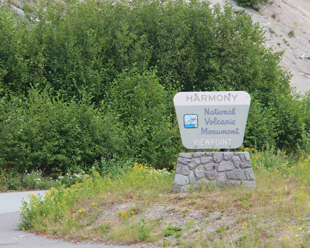 Harmony Trailhead at Mount St. Helens National Volcanic Monument