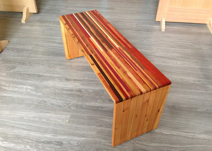 "Rare and Reclaimed" Bench