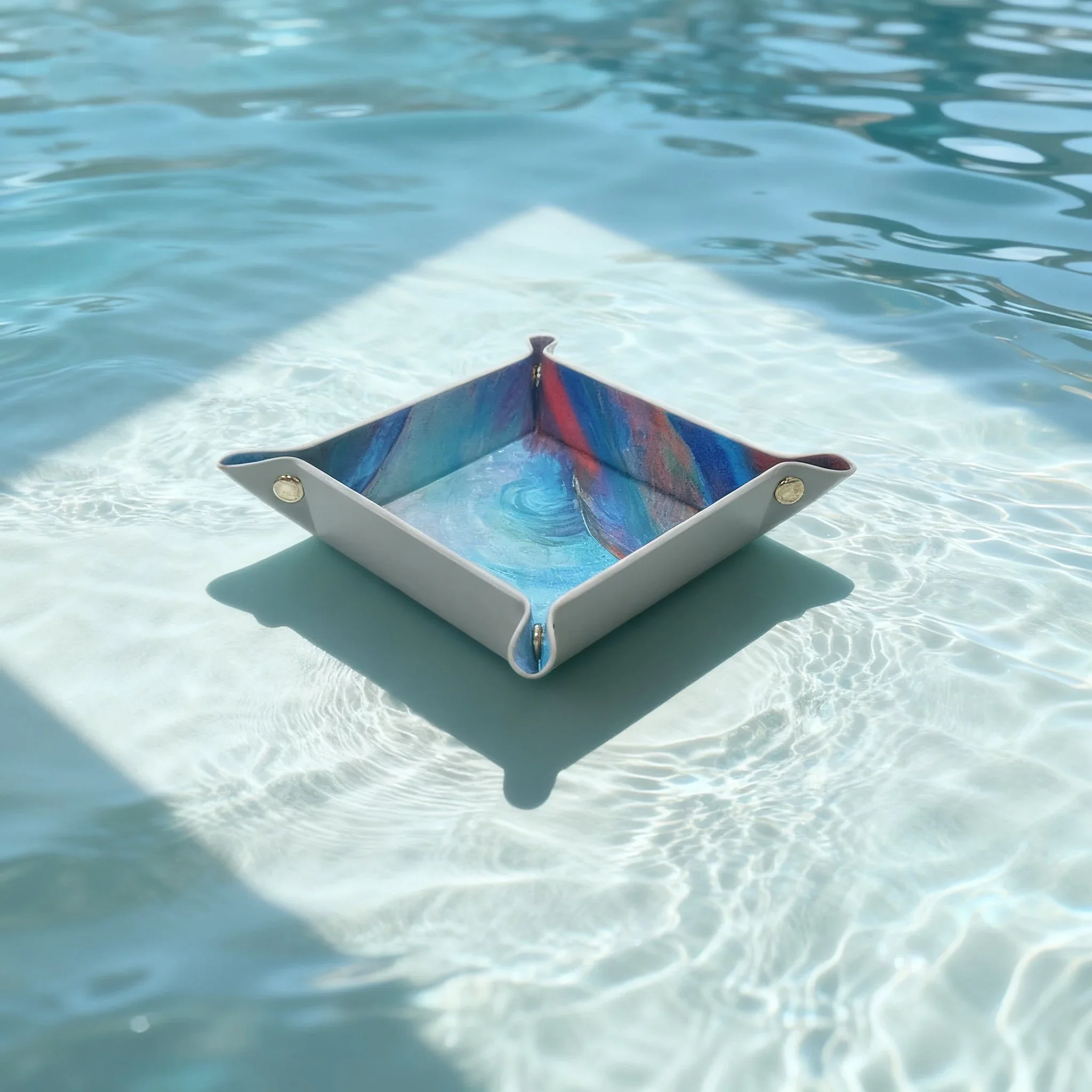 a durable and elegant carryall for jewelry, business cards, keys, and more