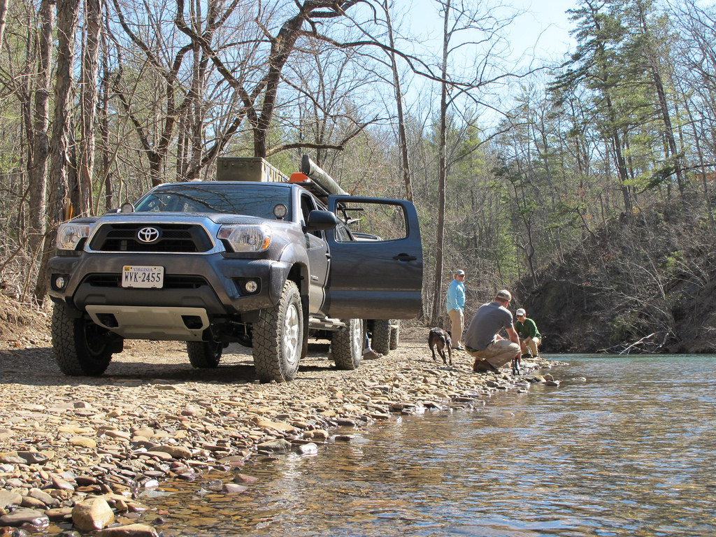 On the banks of Broad Run in Craig County.
