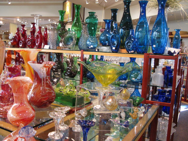 Arts and Crafts found in the Tamarack, a showcase of local talent located near Beckley WV. 