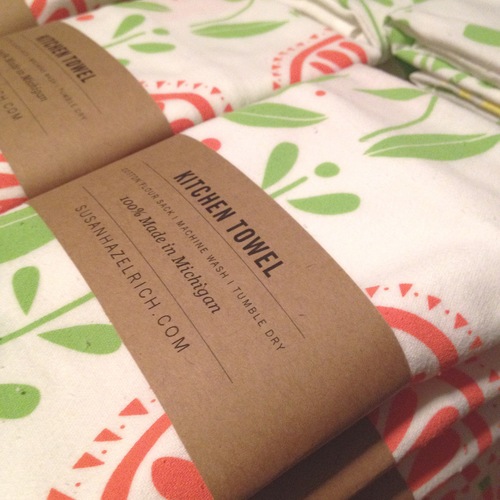 Hazelmade kitchen towels are gorgeous!